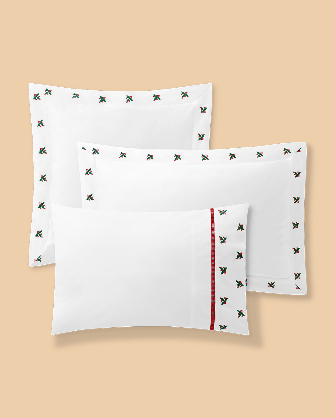 Holly Pillowcase - Cotton (200 Thread Count Percale)