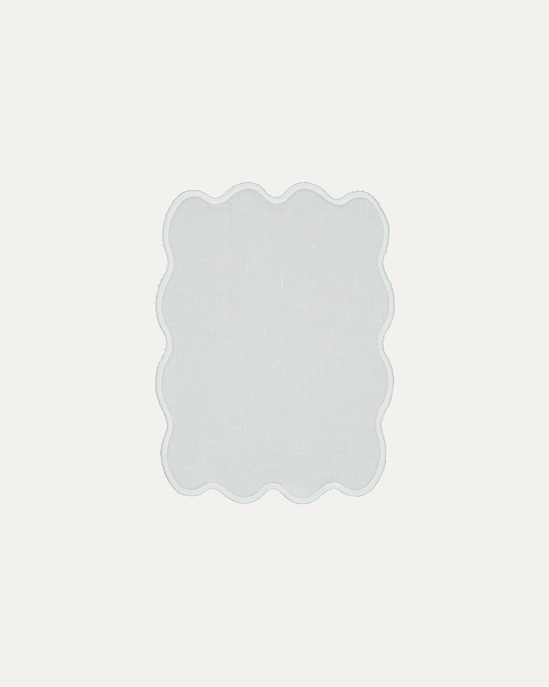 White on White Palma Cocktail Napkin