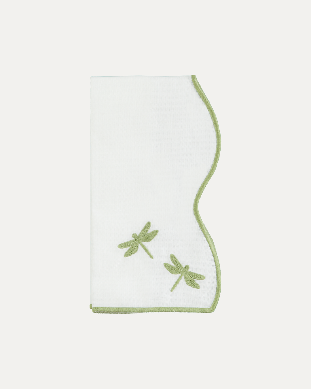 Guardanapo Libelinhas IEA, Branco com Verde