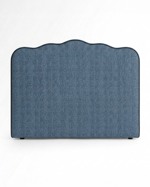 Cama 150 cm (161 x 118 x 8 cm) / Castanho / Linho