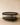 Velar side table in oak and black metal, Ø80x40 cm