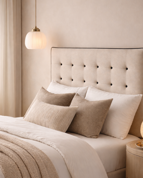 Cama 180 cm (191 x 118 x 8 cm) / Terracota