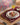 Placemat Belle Nuit, Bordeaux with Salmon