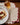 Set de Table Luna, Beige avec Bordeaux