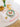 Set de Table Greta, Blanc avec Orange Antitaches