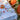 Nappe blanche brodée avec motifs marins