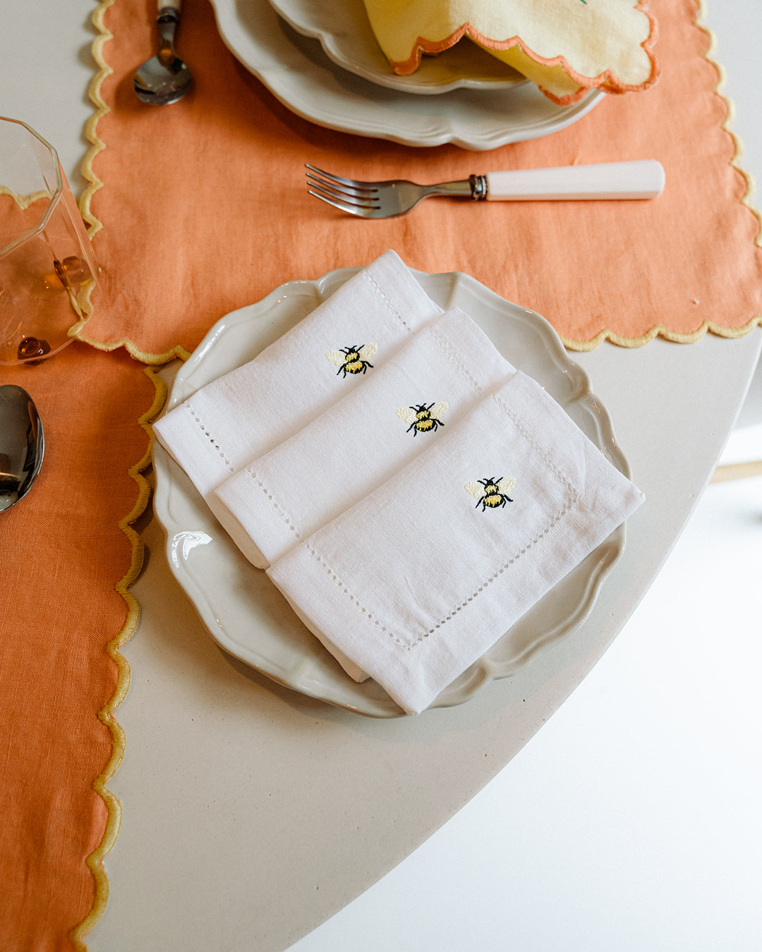 Serviette Cocktail Abeille