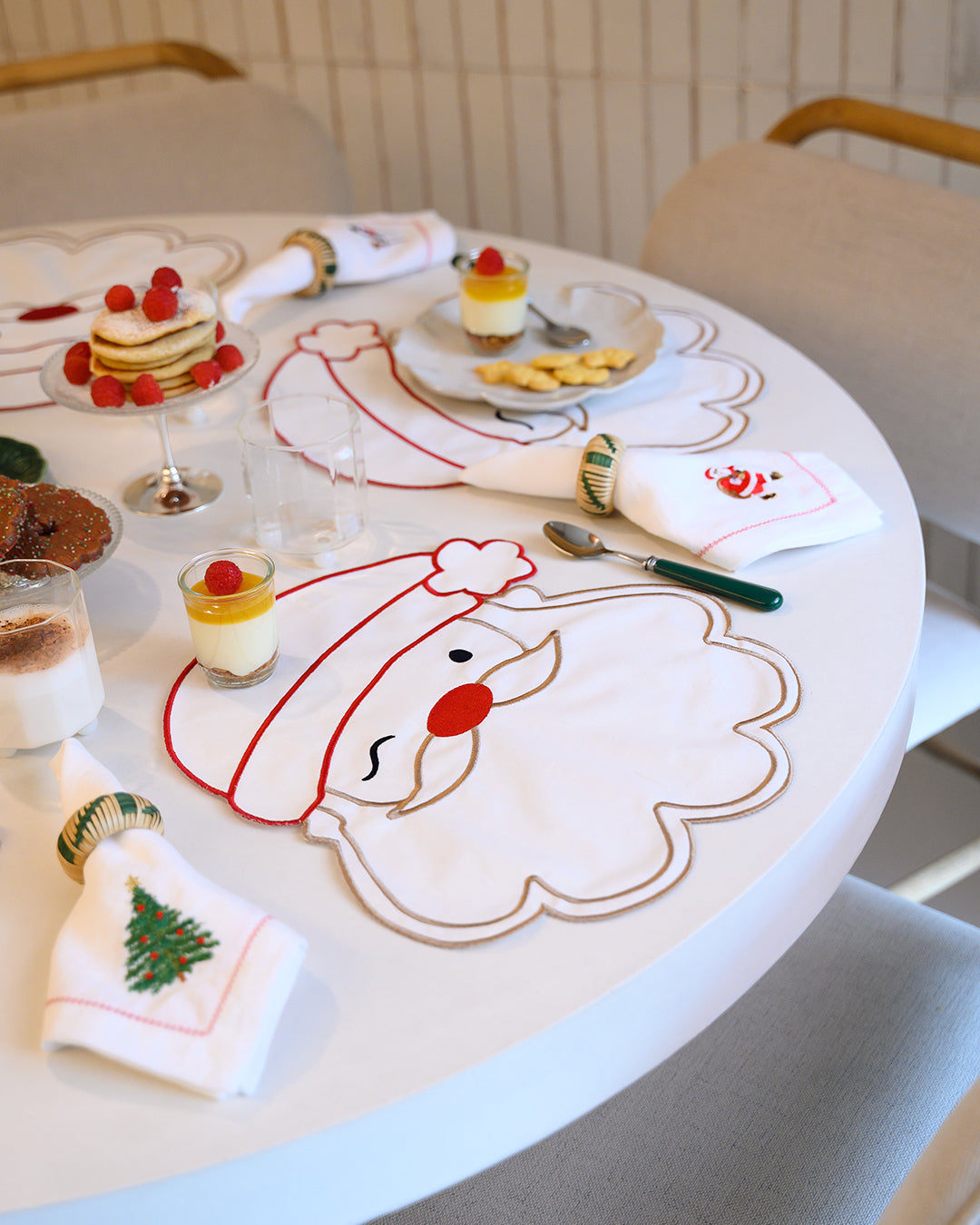Set de Table Pai Noël Antitaches