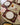 Individual Esmeralda, Bordeaux com Branco