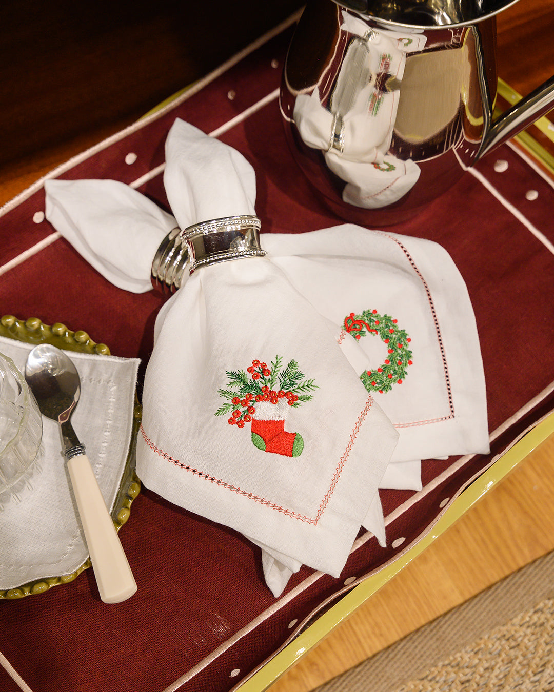 Servilleta Bota de Navidad
