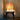 Lampe de table en fibre naturelle 26x26x39cm