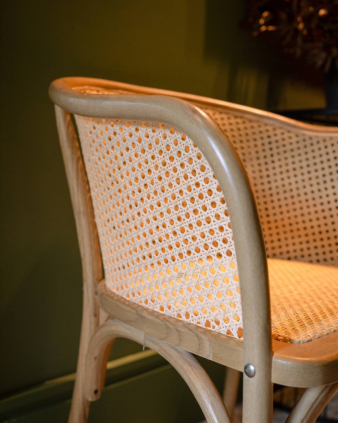 Melides Chair in Light Rattan