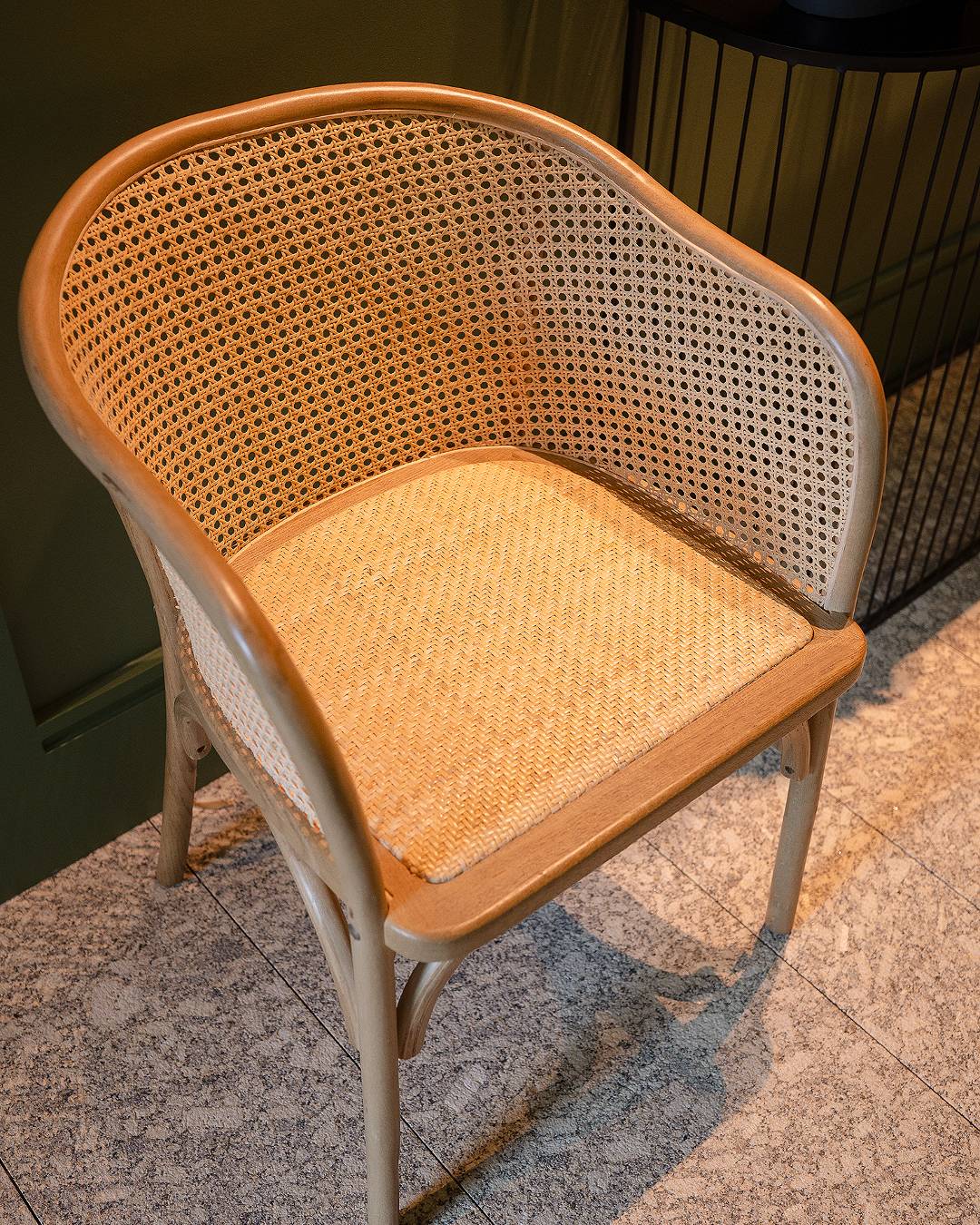 Melides Chair in Light Rattan