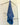 Serviette de bain en coton premium personnalisée bleu foncé