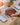 Napkin Drops, Beige with Terracotta