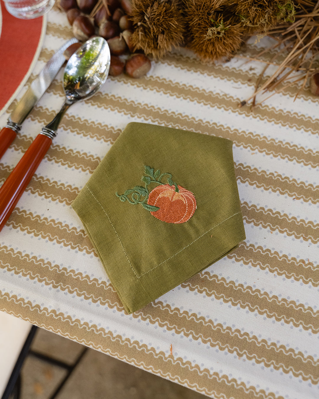 Servilleta Verde Calabaza