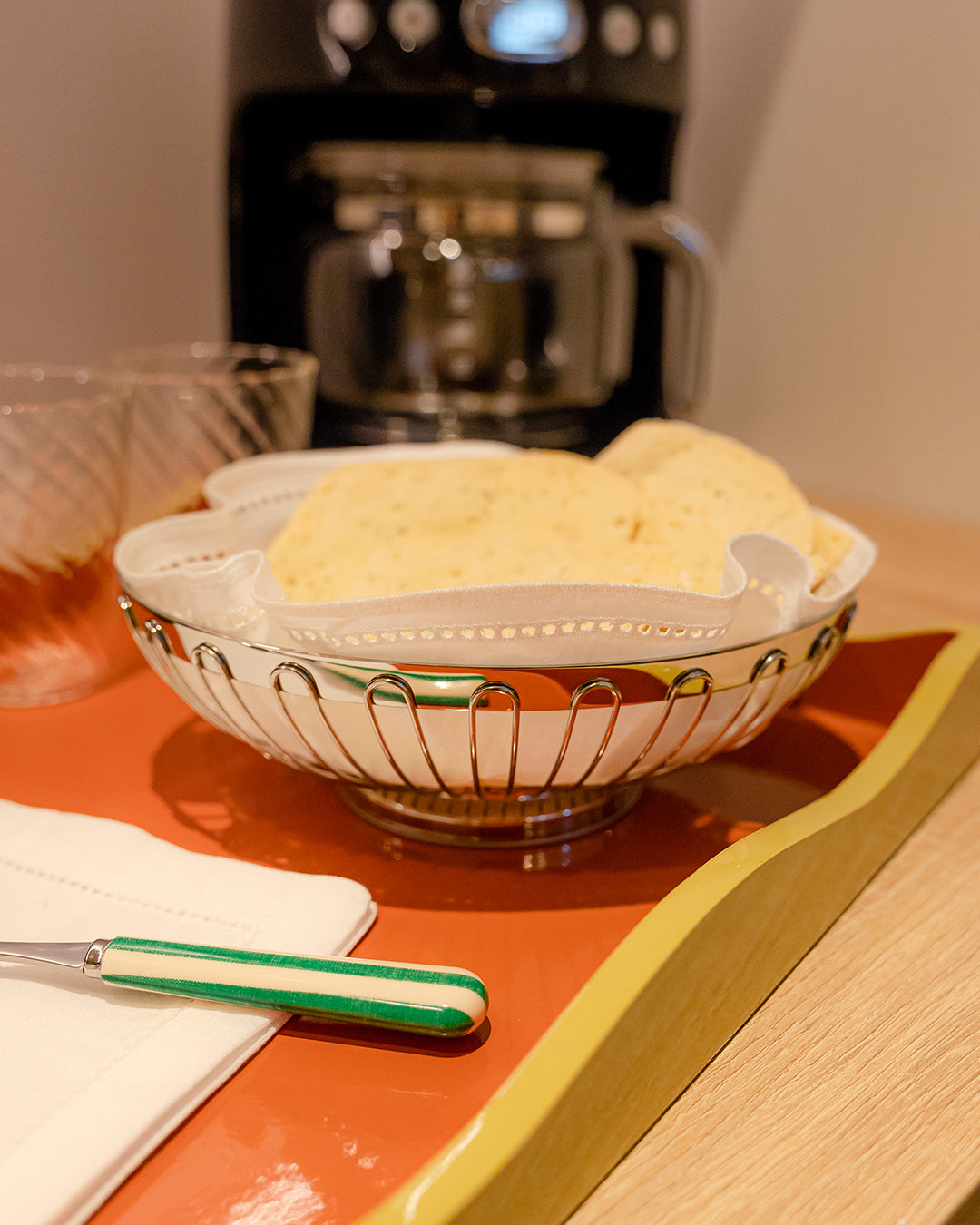 Oval Silver Fruit/Bread Basket