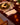 Guardanapo Bloom, Branco com Bordeaux