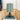 Lampe de Table Burano, Verte avec Rayures Vertes