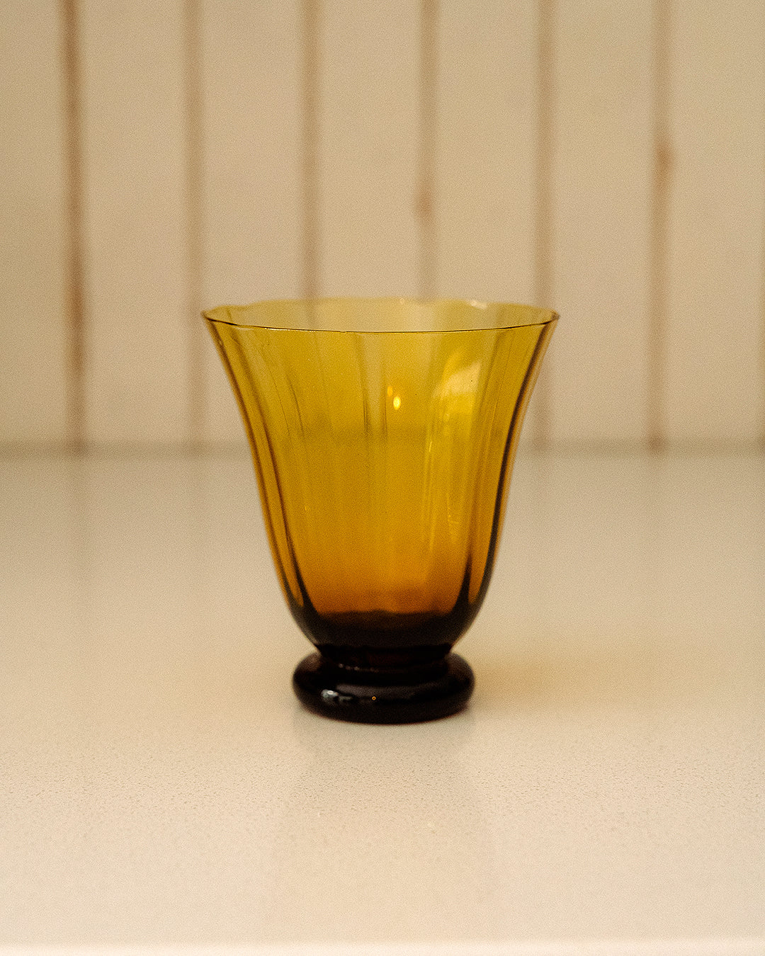 Valentina Glass Cup, Amber