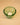 Jarre en verre, cône classique vert, 8 cm