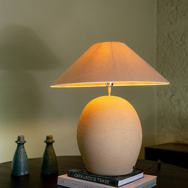 Lampe de Table Pure Grande, Beige