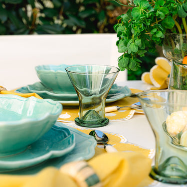 Siena Green Glass Cup