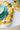 Napkin Drops, Yellow with White