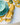 Set of 2 Straw Rings with Yellow