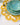 Assiette de Dîner Judite Turquoise