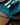 Belle Nuit Napkin, Sea Green with Sea Green