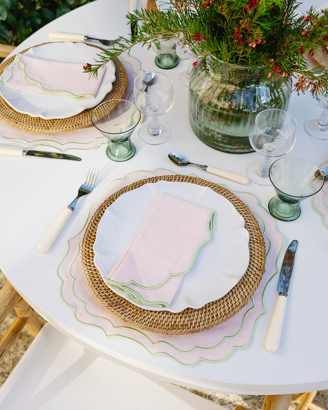 Rattan Placemat, Light Brown