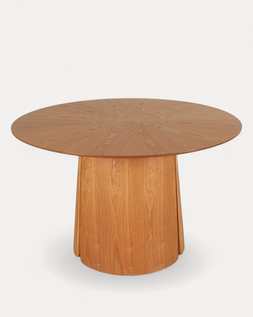 Tavolo da pranzo Ardén rotondo in quercia naturale, Ø120×75 cm
