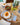 Individual Sintra, Azul com Laranja
