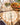 Mantel Individual Jazmín, Amarillo Pastel con Naranja