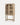 Buffet Orvino en bois massif naturel, 80×40×160 cm