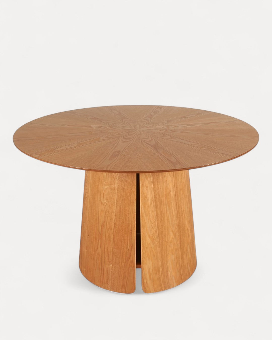 Tavolo da pranzo Ardén rotondo in quercia naturale, Ø120×75 cm