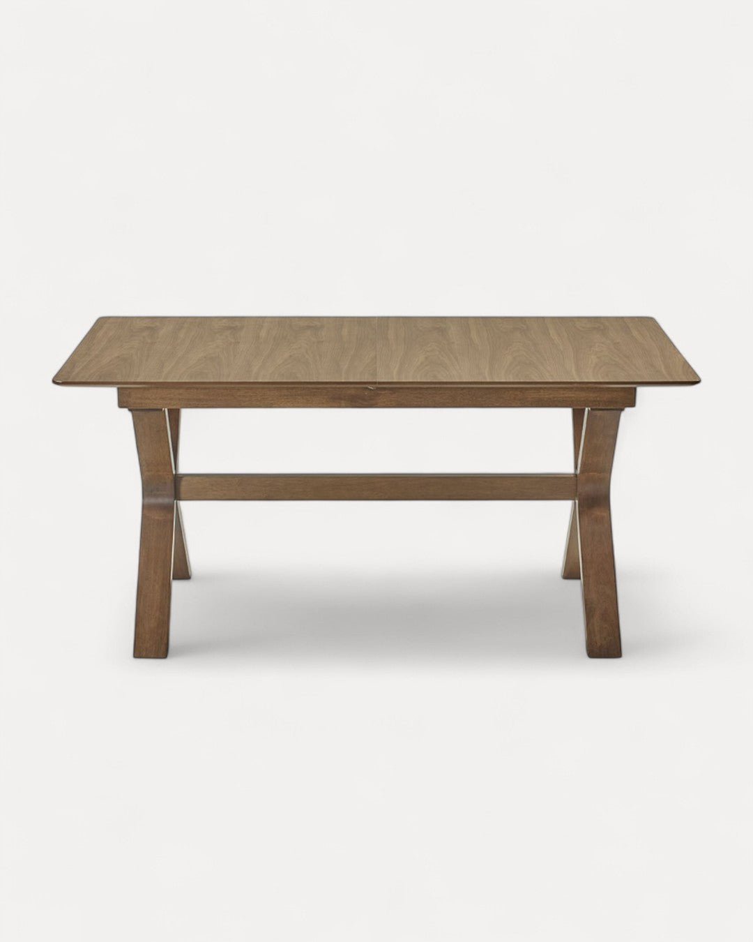 Tavolo da pranzo Ferra allungabile in legno naturale, 160/200x90x75 cm