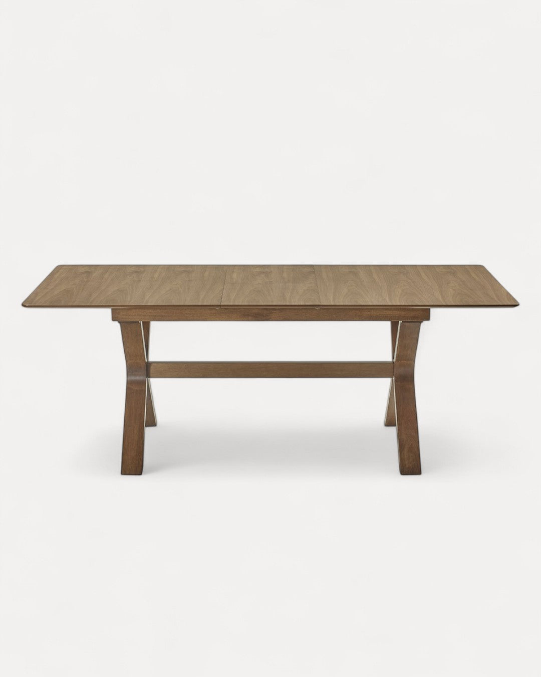 Tavolo da pranzo Ferra allungabile in legno naturale, 160/200x90x75 cm