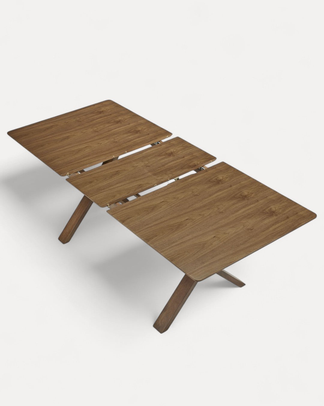 Tavolo da pranzo Ferra allungabile in legno naturale, 160/200x90x75 cm