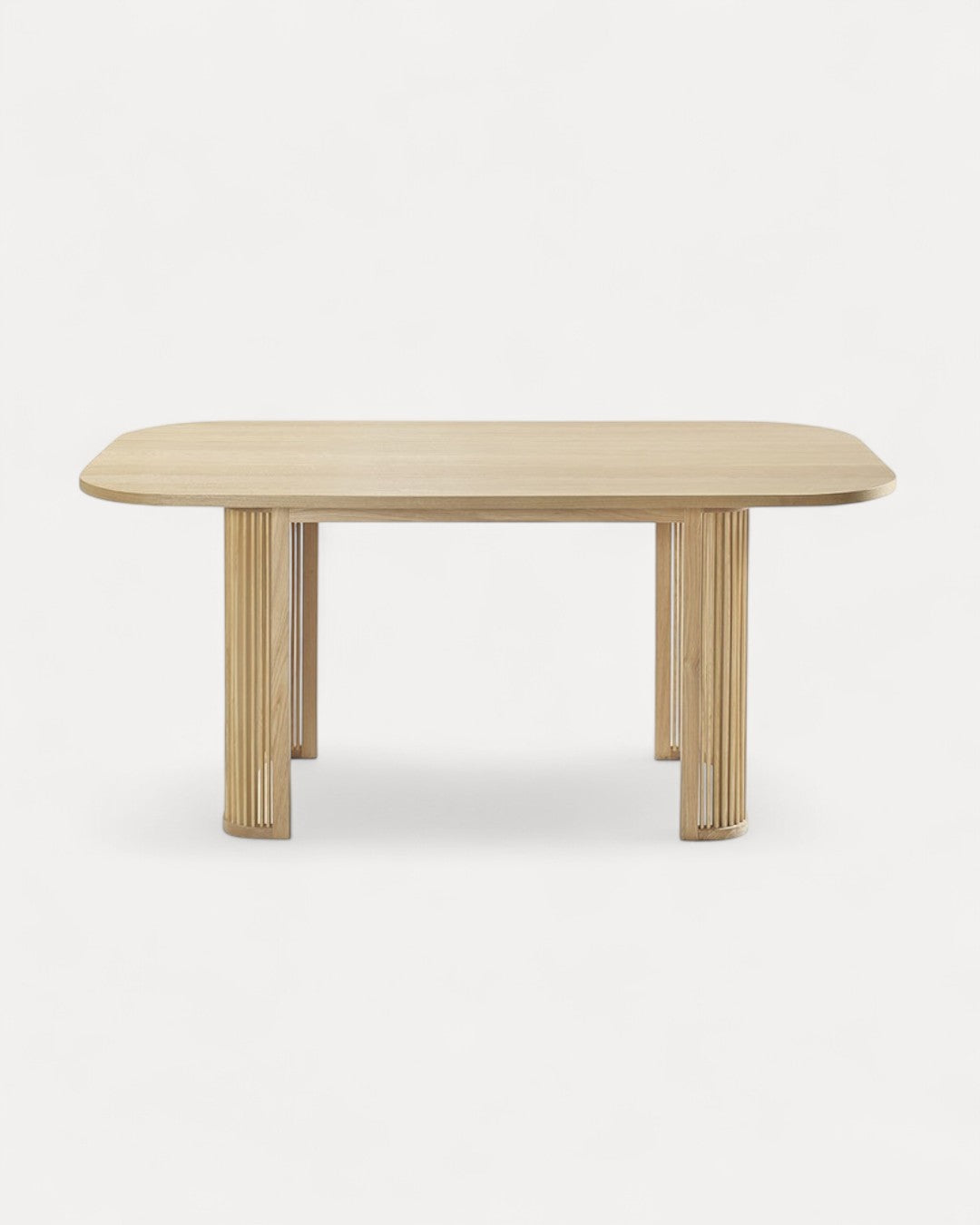 Tavolo da pranzo Salenne in rovere naturale, 180x90x75 cm