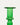 Bougeoir Bloom en Verre Vert