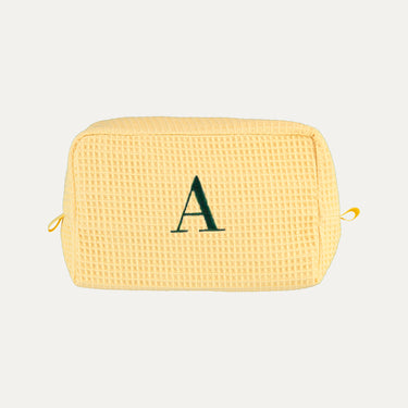 Necessaire Favo Amarelo Claro Personalizado