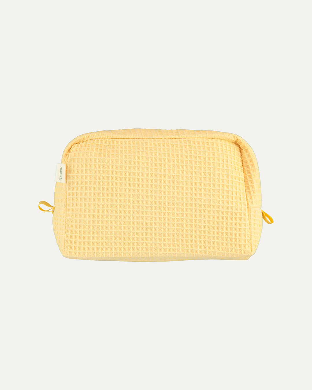 Necessaire Algodão Favo Amarelo