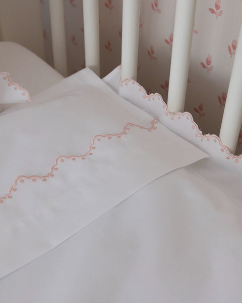 Rosa Bebé / Cama de Berço (100 x 140 cm)
