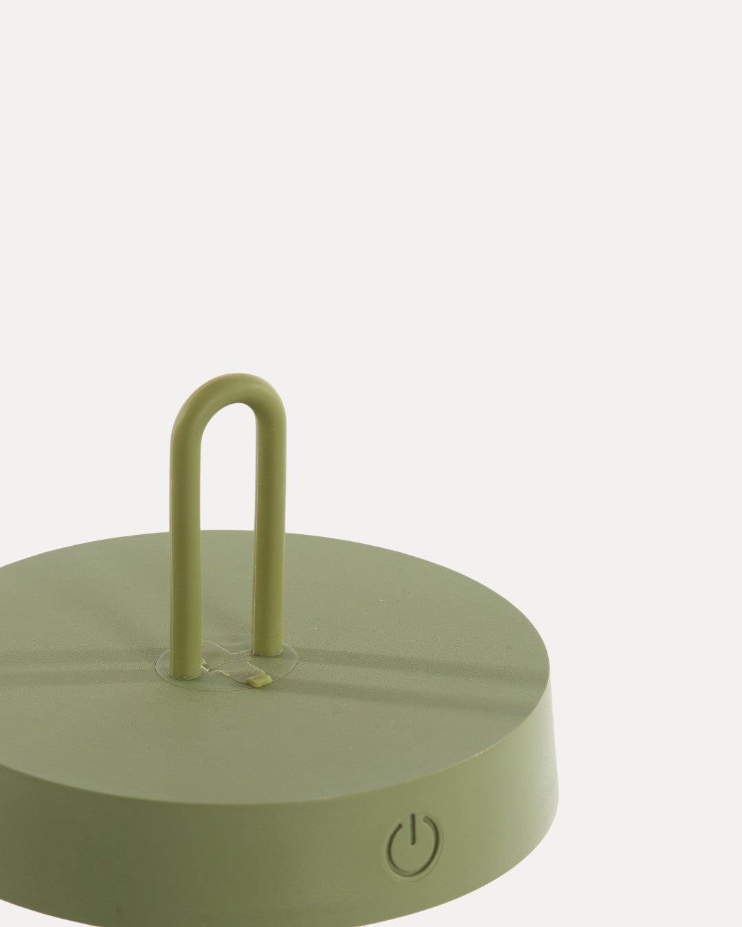 Lámpara de Mesa Lumo Verde en Metal, Ø13 × 28,5 cm