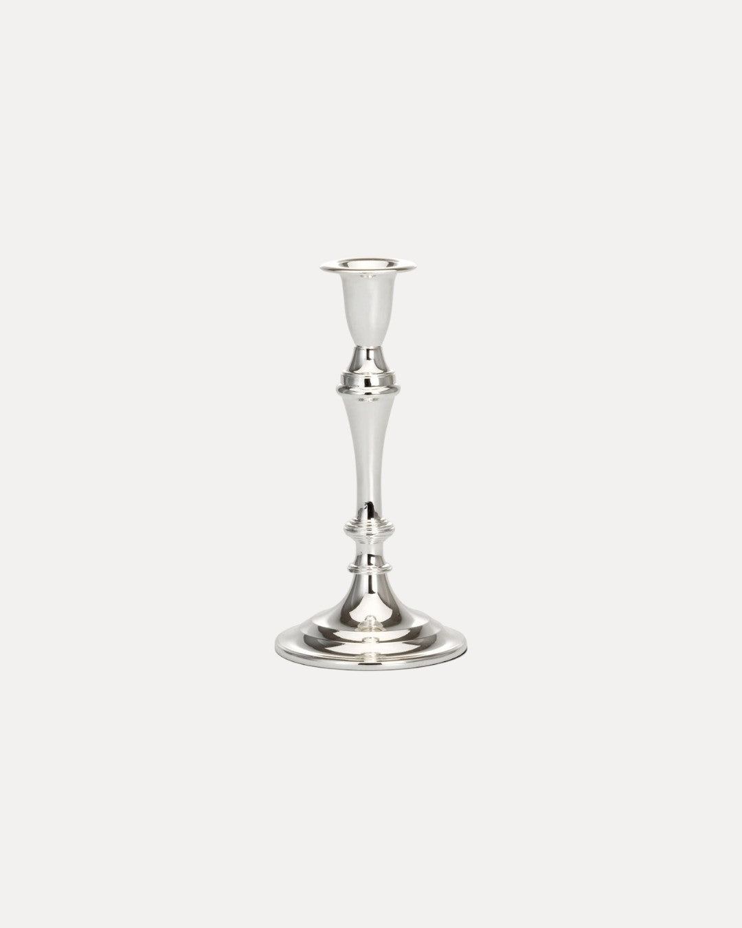 Celestial Candlestick Silver Finish, 21.5 cm