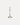 Celestial Candlestick Silver Finish, 21.5 cm