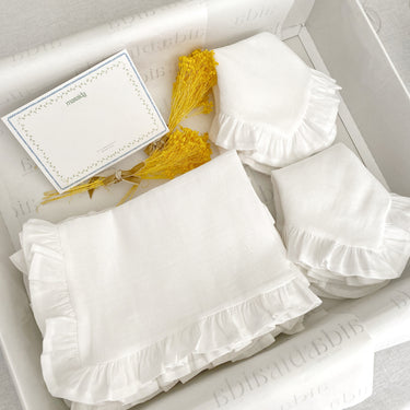 Conjunto Mimoso - Individuais e Guardanapos com Folho