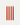 Pack de 4 bougies orange foncé